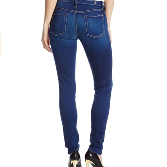 7 For All Mankind Women's Cigarette Jean - Picture 1 of 14